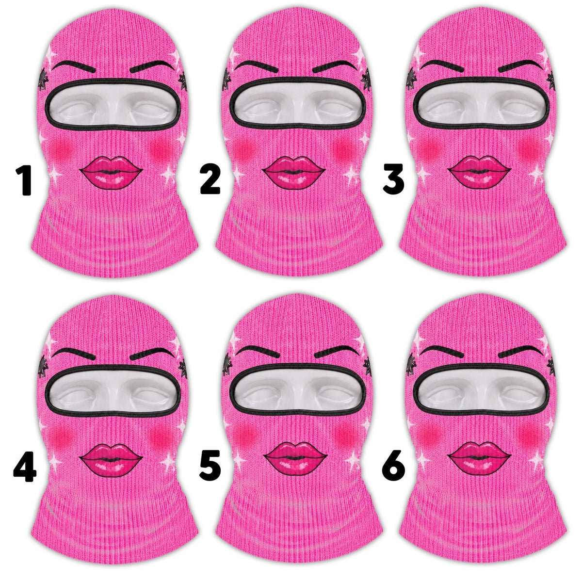 Funny Pink - Personalized Ski Mask