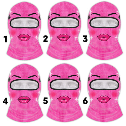 Funny Pink - Personalized Ski Mask