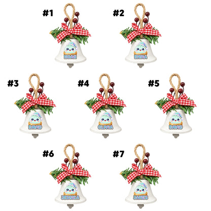 My Jolly Dumpling - Personalized Metal Bell Ornament
