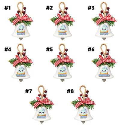 My Jolly Dumpling - Personalized Metal Bell Ornament