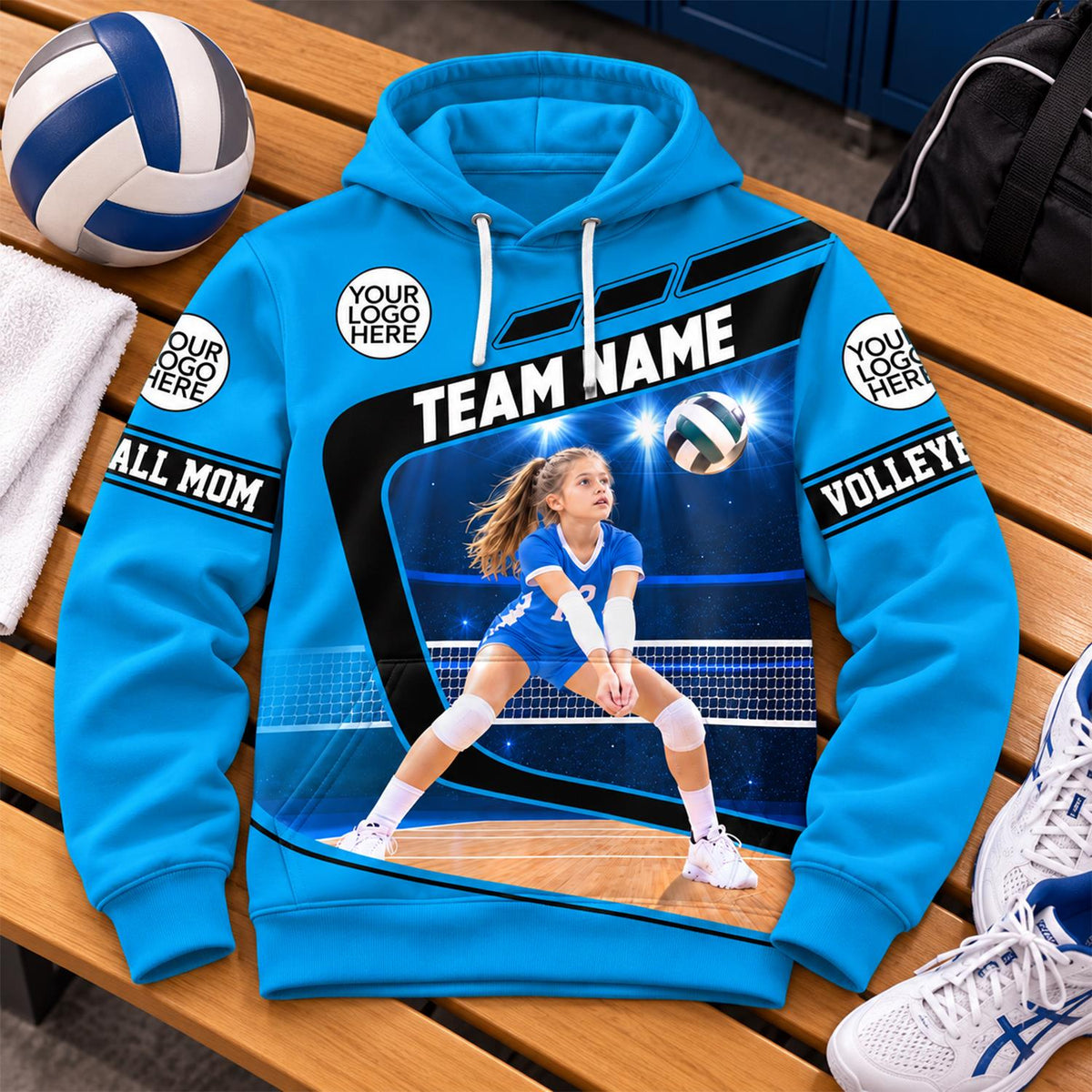 Personalized All Over Print Shirt Volleyball - Gift For Volleyball Lovers NA04