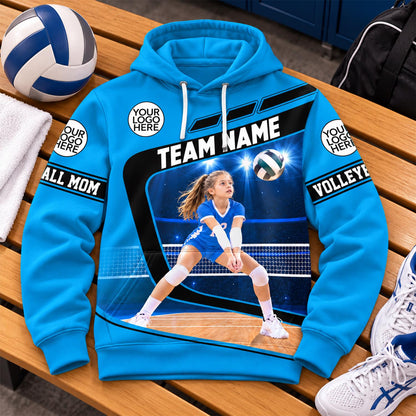 Personalized All Over Print Shirt Volleyball - Gift For Volleyball Lovers NA04
