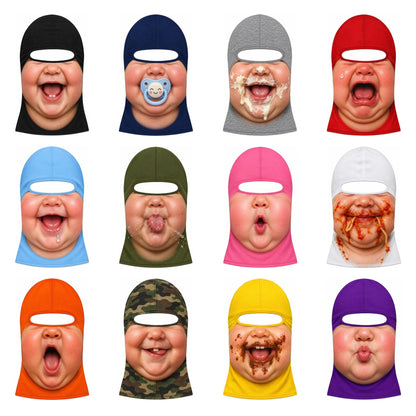 Big Baby Face - Personalized Mask