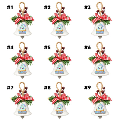 My Jolly Dumpling - Personalized Metal Bell Ornament
