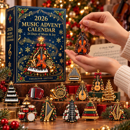 Music Christmas Advent Calendar – Music Lover Christmas Countdown Calendar, Christmas Gift for Musicians & Music Teachers