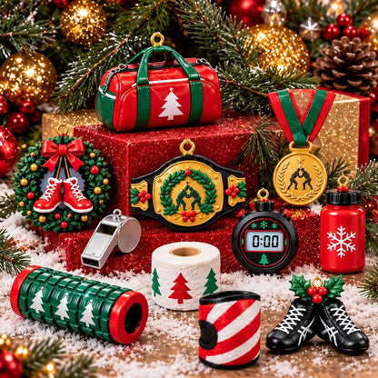 Christmas Wrestling Advent Calendar – Holiday Wrestling Countdown Calendar, Christmas Gift for Wrestling Fans & Kids